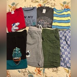 Boy’s size 7 shorts, shirts lot